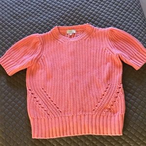 Lucky Brand pink cotton sweater